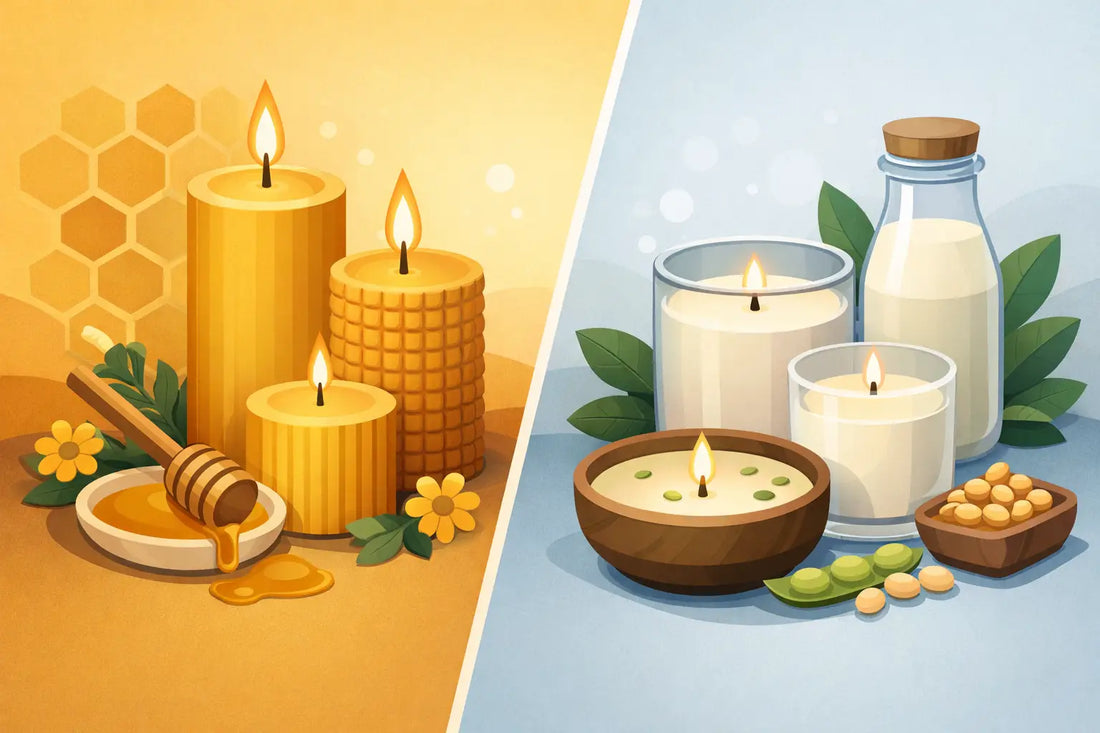 Beeswax Candles vs Soy Candles: Which Is Better?