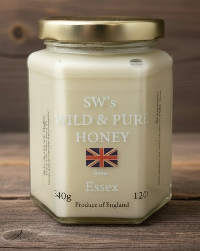 spring soft set honey 340grams of silky-smooth spreadable honey from our Essex beehives