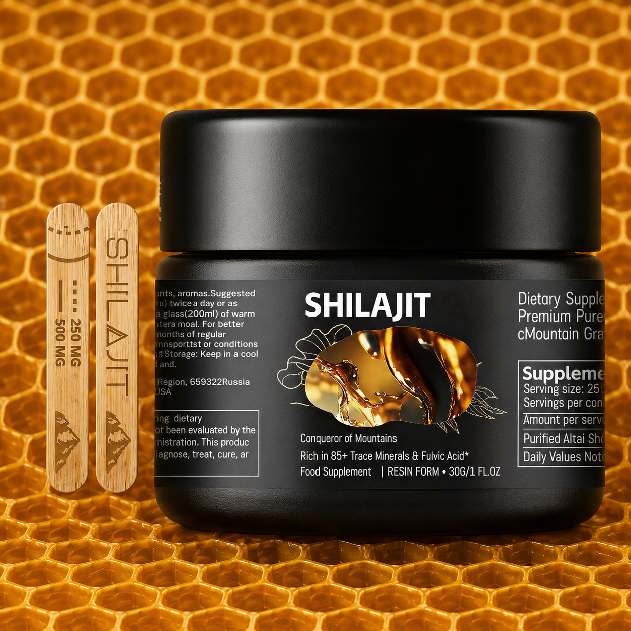 Himalayan Shilajit Resin 30g